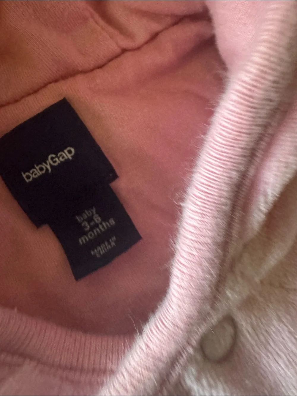 Baby girl 3-6 month fall winter bundle 3 items Gap, Carters, Child of Mine Cozy